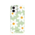 Coque iPhone 17 Daisy Vert Sauge