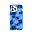 Electric Blue Daydream Blooms iPhone 14 Pro Case