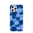 Coque iPhone 16 Pro Max Electric Blue Daydream Blooms