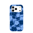 Electric Blue Daydream Blooms iPhone 17 Pro Case