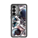 Coque transparente « Rêves des profondeurs marines » pour Samsung Galaxy S26+ (Plus) avec bordure noire (chargement magnétique inclus)