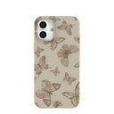 Coque pour iPhone 16 Plus London Fog Delicate Flutters