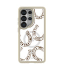 Coque transparente Desert Luck pour Samsung Galaxy S26 Ultra avec motif London Fog Ridge (chargeur magnétique inclus)