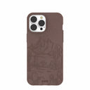 Chocolate Brown Desert Run iPhone 13 Pro Max Case