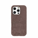 Chocolate Brown Desert Run iPhone 16 Pro Case