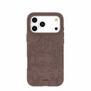 Chocolate Brown Desert Run iPhone 17 Pro Max Case