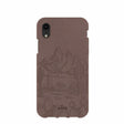 Chocolate Brown Desert Run iPhone XR Case