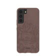 Coque Samsung Galaxy S22 Desert Run marron chocolat