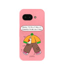 Bubblegum Pink Dilly Dally Google Pixel 9a Case