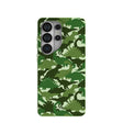 Coque Samsung Galaxy S26 Ultra motif camouflage dinosaure vert sauge