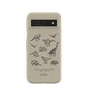 Coque Dinosaurology pour Google Pixel 8a London Fog