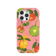 Coque iPhone 15 Pro rose bubblegum disco fruitée