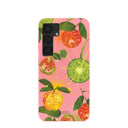 Coque Samsung Galaxy S25 rose bubblegum disco fruitée