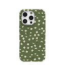 Coque pour iPhone 16 Pro Forest Floor Ditzy Greens