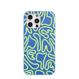 Coque Bleu Électrique Dizzy Dreams pour iPhone 16 Pro Max