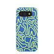Coque Google Pixel 10a bleu électrique Dizzy Dreams