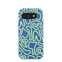 Coque Google Pixel 10a bleu électrique Dizzy Dreams