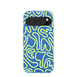 Coque Google Pixel 10/10 Pro bleu électrique Dizzy Dreams