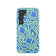 Electric Blue Dizzy Dreams Samsung Galaxy S24 Case