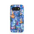 Coque Google Pixel 10a bleu électrique Dockside Dreams