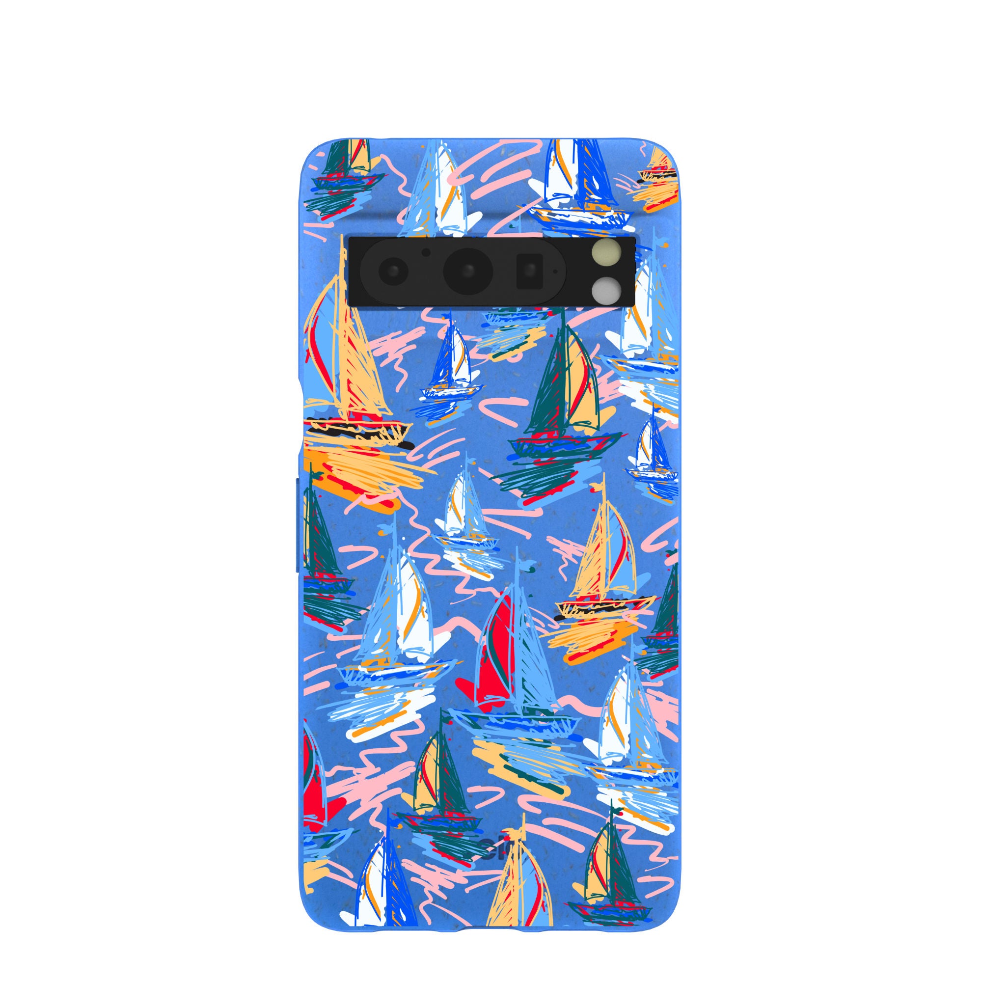 Electric Blue Dockside Dreams Google Pixel 8 Pro Case – Pela Case