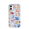 Powder Blue Dragon Cuties iPhone 16 Plus Case