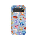 Powder Blue Dragon Cuties Google Pixel 9/9 Pro Case