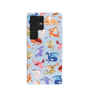 Powder Blue Dragon Cuties Samsung Galaxy S25 Ultra Case