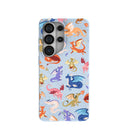 Coque Samsung Galaxy S26 Ultra « Dragons mignons bleu poudré »