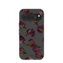 Coque Google Pixel 10 Pro XL à motif de boutons de roses séchés noirs