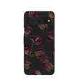 Coque Google Pixel 8 à motif de boutons de roses séchés noirs