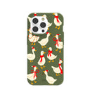 Coque iPhone 14 Pro Forest Floor Duck the Halls