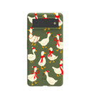 Coque Google Pixel 6 Forest Floor Duck the Halls