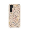 Coque coquillages et pétales poussiéreux pour Samsung Galaxy S25+(Plus)