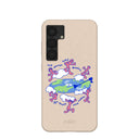 Seashell Earth Music Samsung Galaxy S25 Case