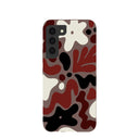 Chocolate Brown Earthy Curves Samsung Galaxy S22 Case