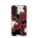Coque chocolat marron Earthy Curves pour Samsung Galaxy S25+(Plus)