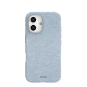 Coque iPhone 16 bleu poudre Ebb and Flow