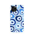 Coque bleu poudre Evil Eye pour iPhone 12 Pro Max
