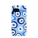 Powder Blue Evil Eye Google Pixel 9a Case