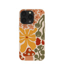 Coque pour iPhone 13 Pro Motif coquillages et fleurs d'automne