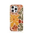 Coque pour iPhone 16 Pro Motif coquillages et fleurs d'automne