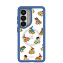 Coque transparente Fancy Frogs pour Samsung Galaxy S26 avec True Blue Ridge (chargement magnétique inclus)