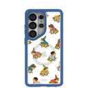 Coque transparente Fancy Frogs pour Samsung Galaxy S26 Ultra avec True Blue Ridge (chargement magnétique inclus)
