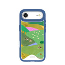 Coque transparente Farm Tales pour iPhone Air avec True Blue Ridge (MagSafe inclus)