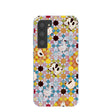 Coque Samsung Galaxy S23 motif mosaïque fermier bleu poudré
