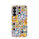 Coque Samsung Galaxy S26+ (Plus) motif mosaïque fermier bleu poudré
