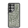 Clear Fern Dreams Samsung Galaxy S26 Ultra Case With Noir Ridge (Magnetic Charging included)
