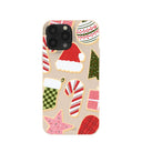 Coque pour iPhone 13 Pro Max Motif biscuits festifs coquillages