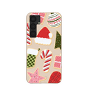 Coque pour Samsung Galaxy S25+(Plus) Motif biscuits festifs coquillages